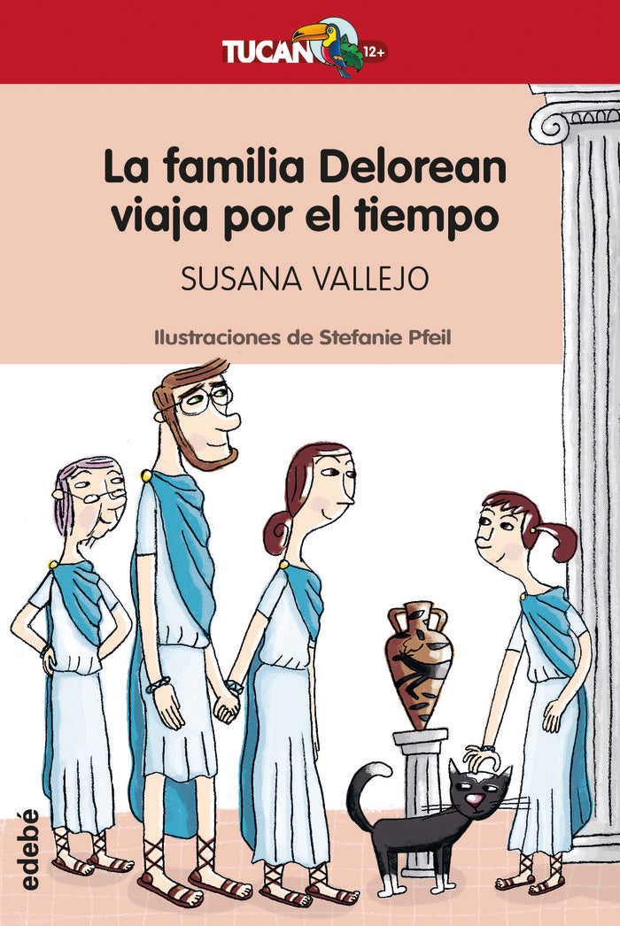 LA FAMILIA DELOREAN VIAJA POR EL TIEMPO, de VALLEJO CHAVARINO, SUSANA | portada del libro