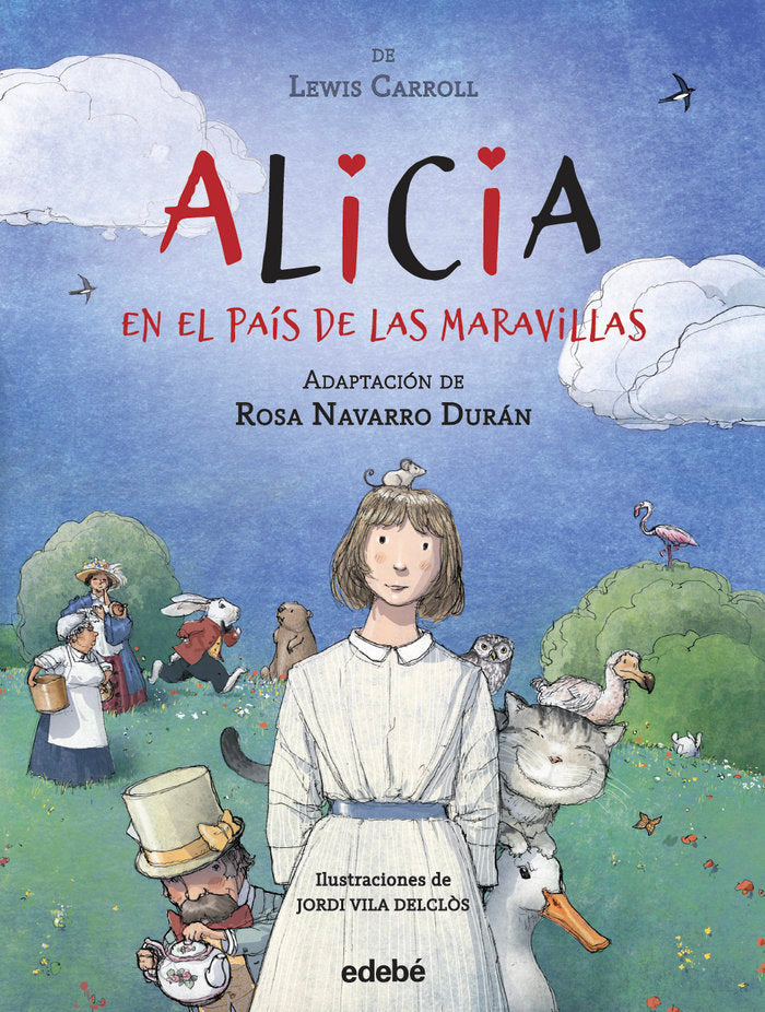 ALICIA EN EL PAIS DE LAS MARAVILLAS, de LEWIS CARROLL ADAPTACION ROSA NAVARRO D | portada del libro