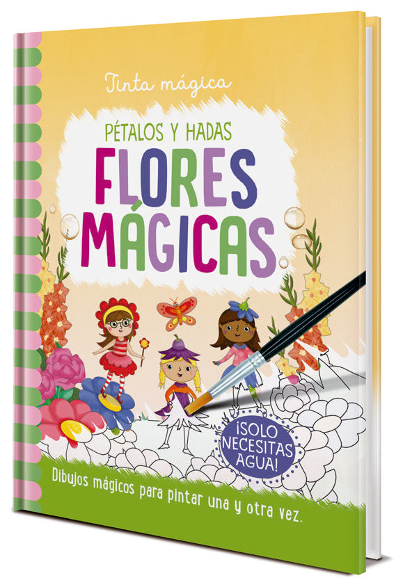 TINTA MAGICA FLORES MAGICAS, de COOPER, JENNY | portada del libro