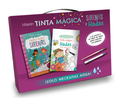 TINTA MAGICA MALETIN SIRENAS Y HADAS, de LOTT, AMANDA | portada del libro