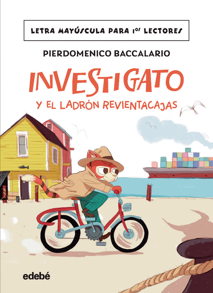 INVESTIGATO Y EL LADRON REVIENTACAJAS, de BACCALARIO, PIERDOMENICO | portada del libro