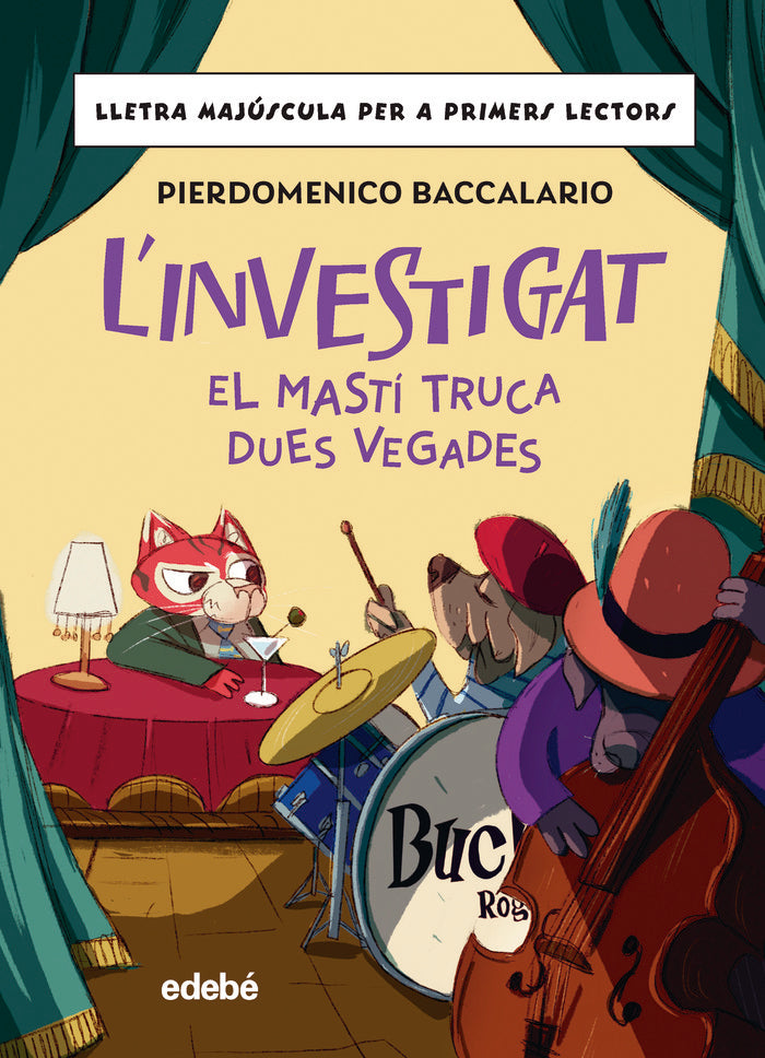 L'INVESTIGAT EL MASTI TRUCA DUES VEGADES, de BACCALARIO, PIERDOMENICO | portada del libro