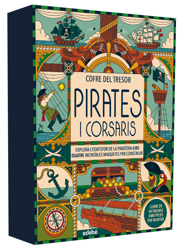 COFRE DEL TRESOR PIRATES i CORSARIS, de CRUSHER, ALDO | portada del libro