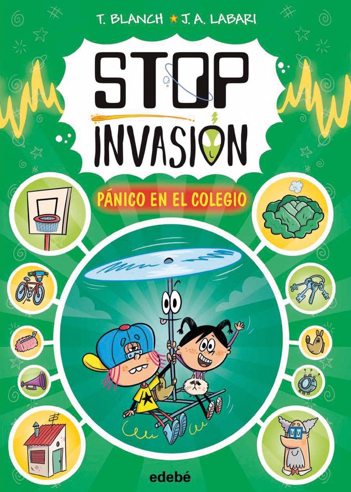 STOP INVASION PANICO EN EL COLEGIO, de BLANCH, TERESA | portada del libro