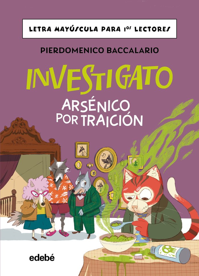 INVESTIGATO ARSENICO POR TRAICION, de BACCALARIO, PIERDOMENENICO | portada del libro