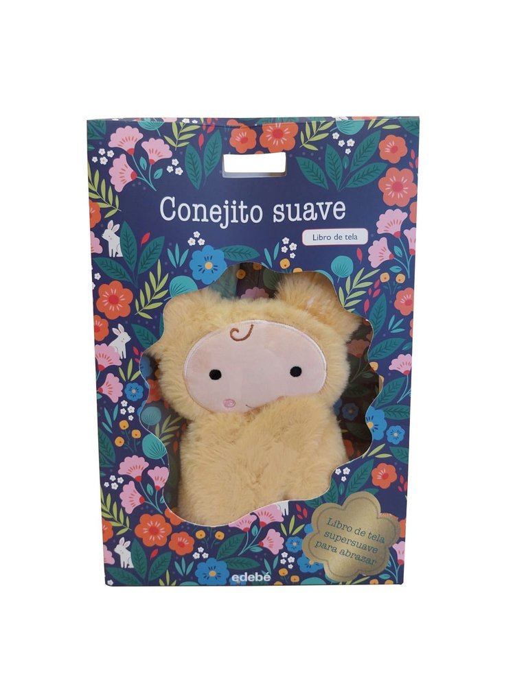 CONEJITO SUAVE. LIBRO DE TELA SUPERSUAVE PARA ABRAZAR, de BROOKS, SUSIE | portada del libro