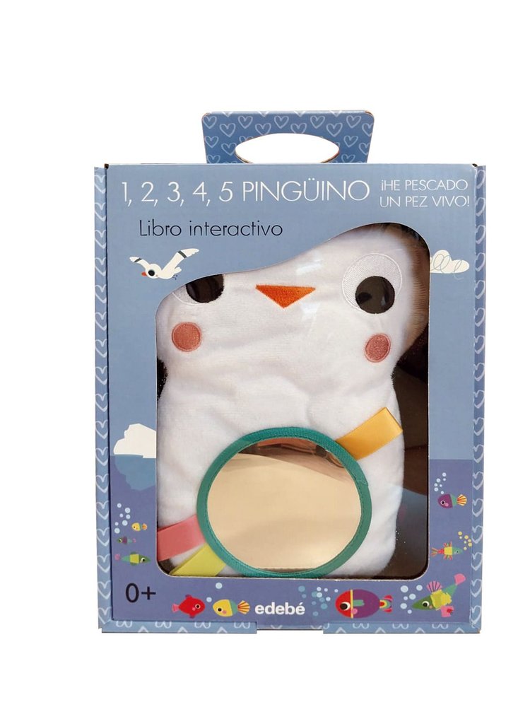 PINGUINO (LIBRO INTERACTIVO PARA BEBES), de ELEPHANT AND BIRD BOOKS | portada del libro
