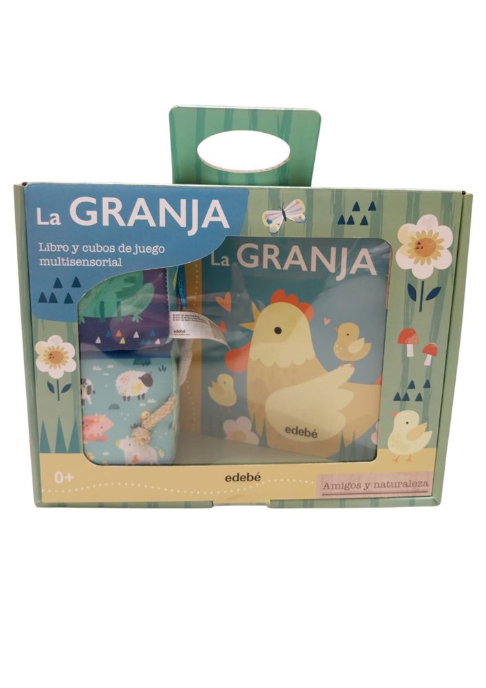 LA GRANJA. LIBRO Y CUBOS DE JUEGO MULTISENSORIAL, de BROOKS, SUSIE | portada del libro