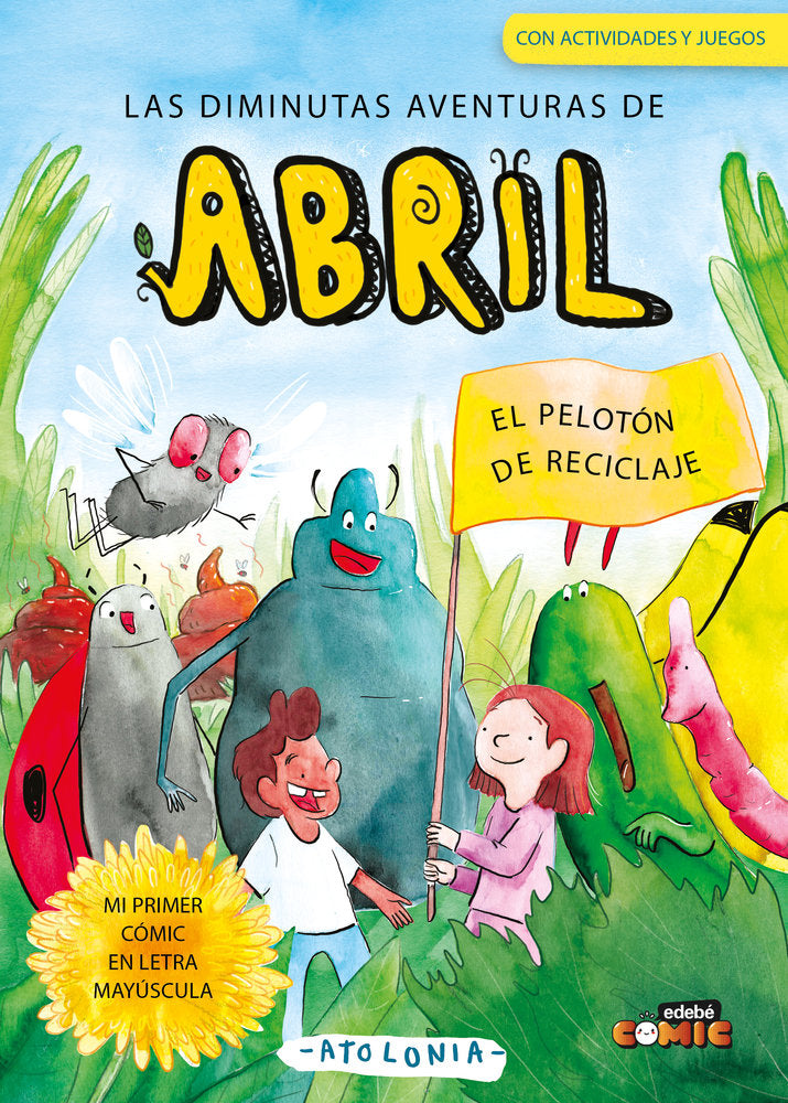 2. EL PELOTON DE RECICLAJE, de ATOLONIA | portada del libro