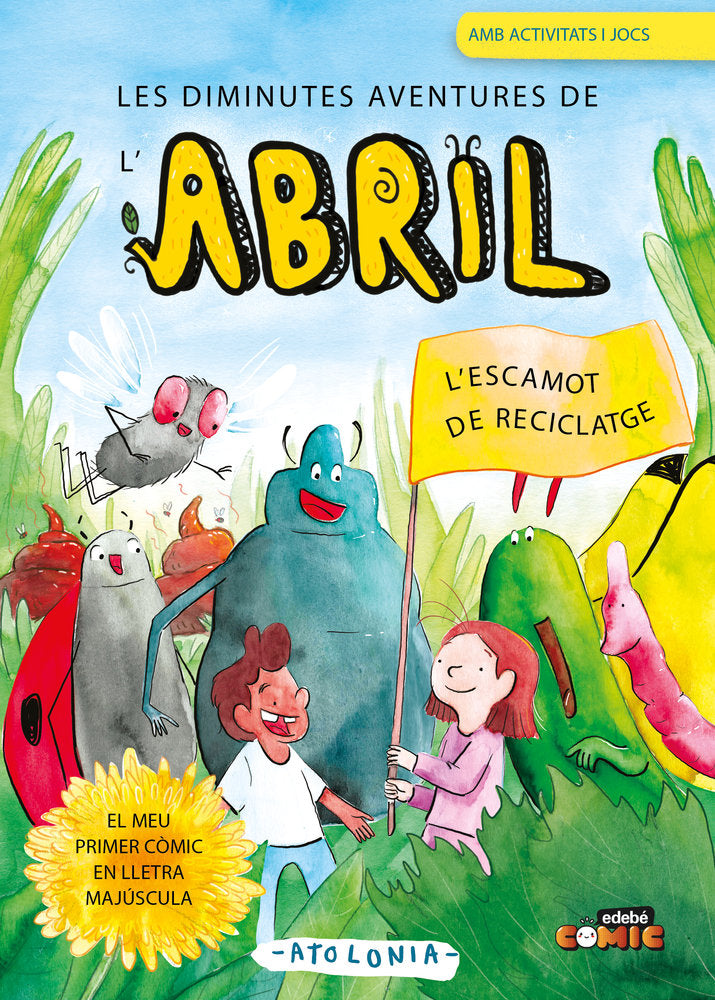 2. L'ESCAMOT DE RECICLATGE, de ATOLONIA | portada del libro