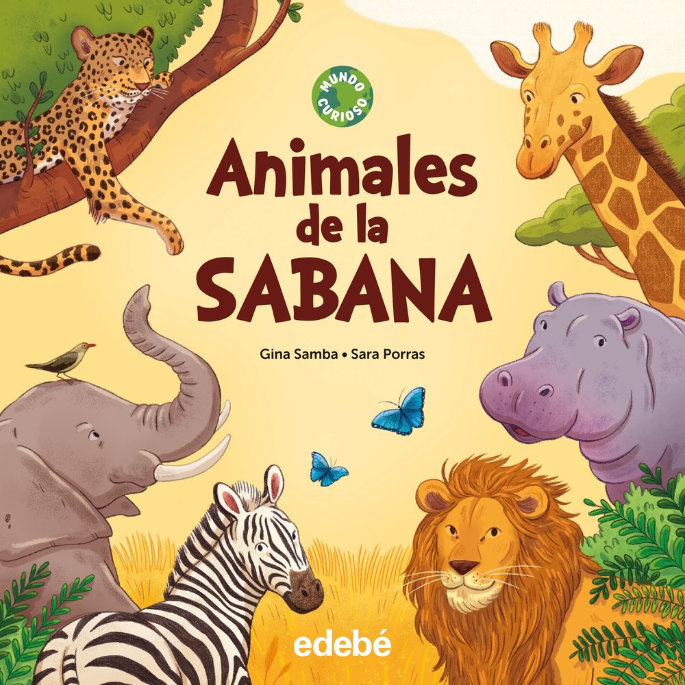 ANIMALES DE LA SABANA, de SAMBA, GINA | portada del libro