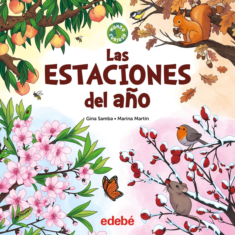 LAS ESTACIONES DEL AÑO MUNDO CURIOSO, de SAMBA, GINA | portada del libro
