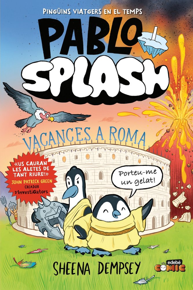 PABLO I SPLASH. VACANCES A ROMA, de DEMPSEY, SHEENA | portada del libro