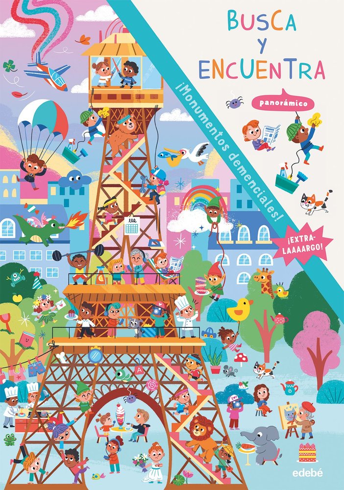 ¡MONUMENTOS DEMENCIALES! BUSCA Y ENCUENTRA. PANORAMICO., de FLEURUS EDITIONS, FLEURUS EDITIONS | portada del libro