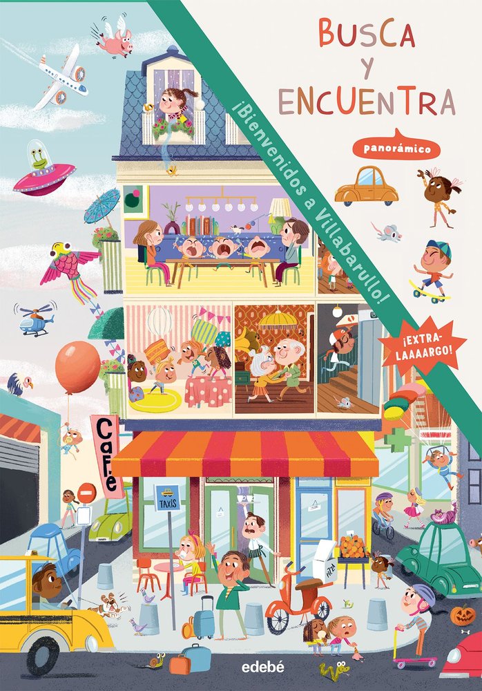 ¡BIENVENIDOS A VILLABARULLO! BUSCA Y ENCUENTRA. PANORAMICO., de FLEURUS EDITIONS, FLEURUS EDITIONS | portada del libro