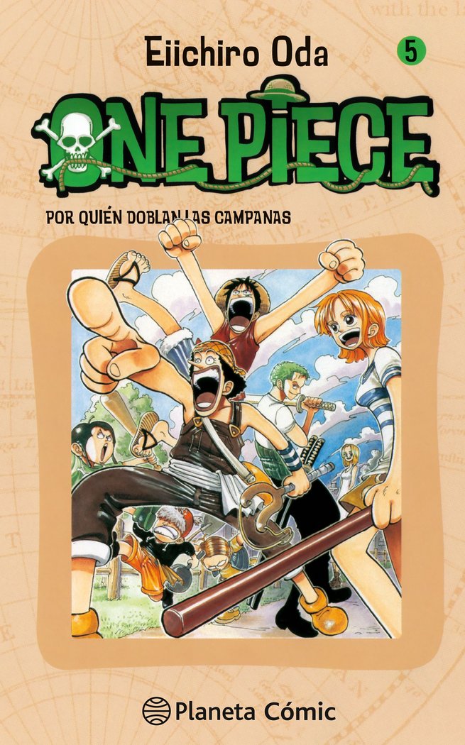 One Piece nº 05, de Oda, Eiichiro | portada del libro