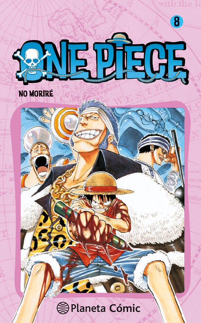 One Piece nº 08, de Oda, Eiichiro | portada del libro