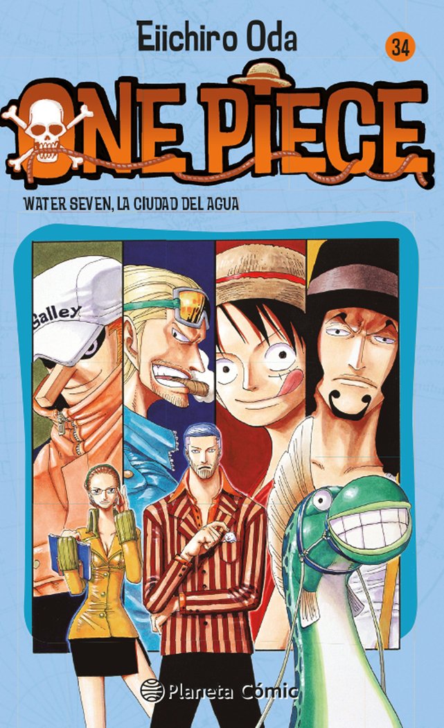 One Piece nº 34, de Oda, Eiichiro | portada del libro