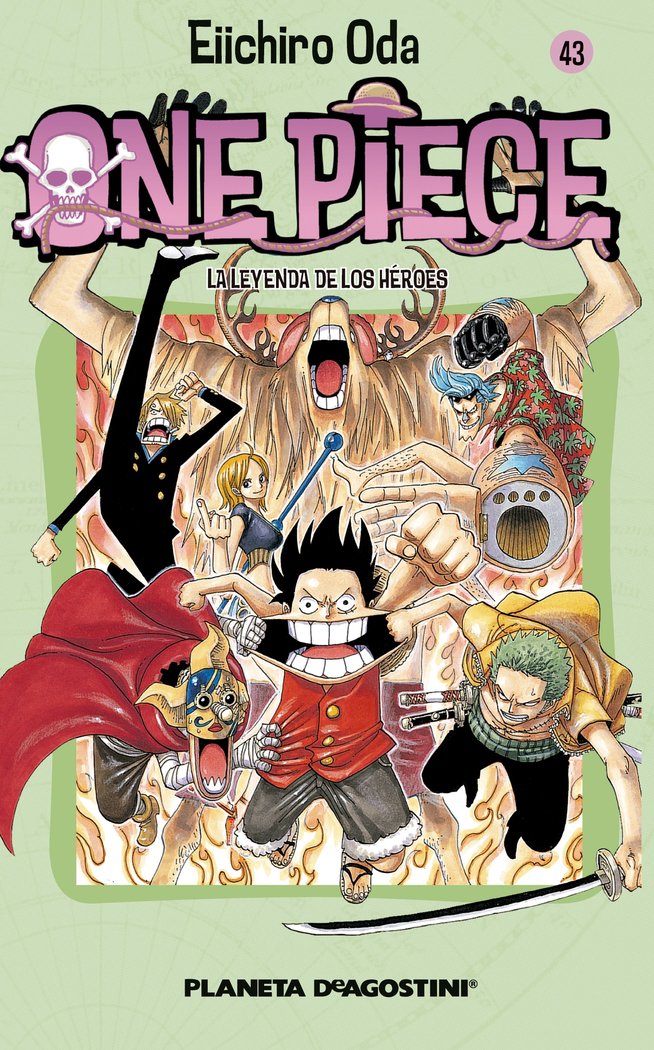 One Piece nº 43, de Oda, Eiichiro | portada del libro