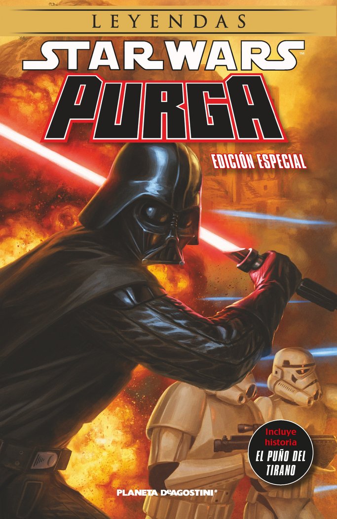 Star Wars Purga El puño del tirano (Edición ampliada), de AA. VV. | portada del libro