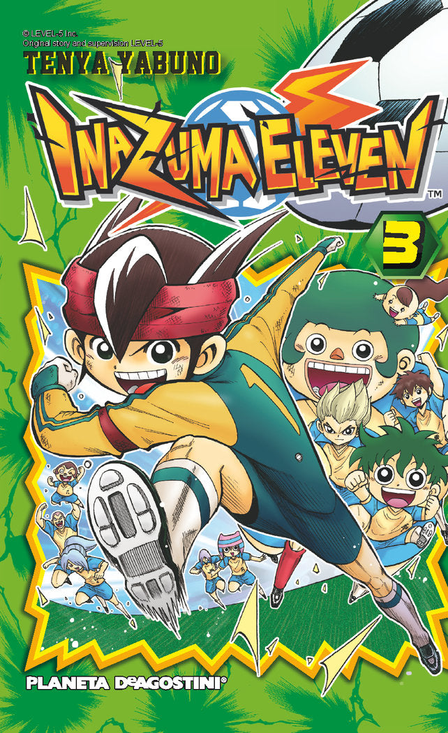 Inazuma Eleven nº 03/10, de Yabuno, Tenya | portada del libro