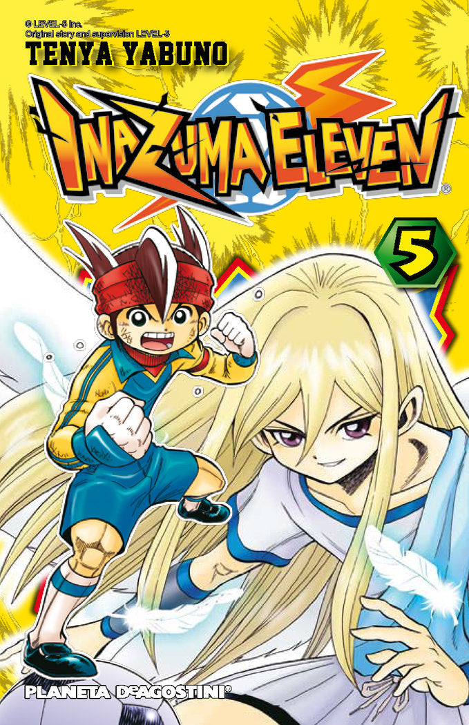 Inazuma Eleven nº 05/10, de Yabuno, Tenya | portada del libro