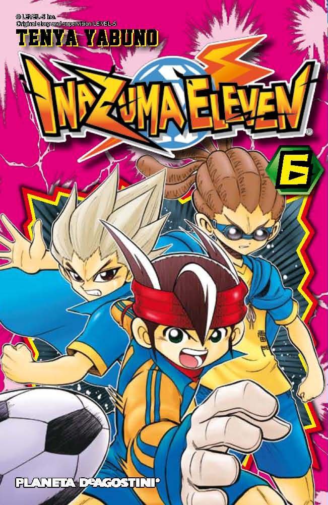 Inazuma Eleven nº 06/10, de Yabuno, Tenya | portada del libro