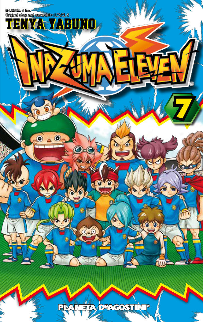 Inazuma Eleven nº 07/10, de Yabuno, Tenya | portada del libro
