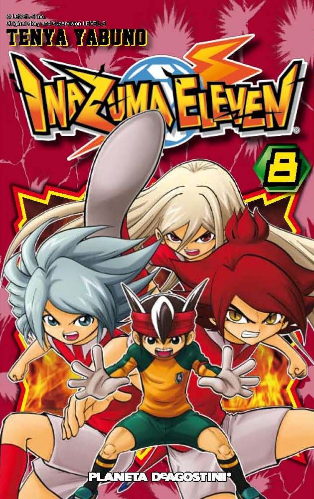Inazuma Eleven nº 08/10, de Yabuno, Tenya | portada del libro