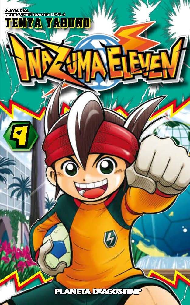 Inazuma Eleven nº 09/10, de Yabuno, Tenya | portada del libro