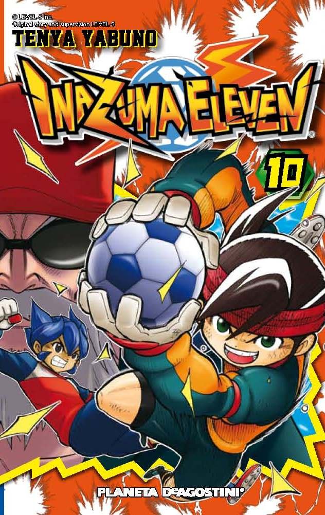 Inazuma Eleven nº 10/10, de Yabuno, Tenya | portada del libro