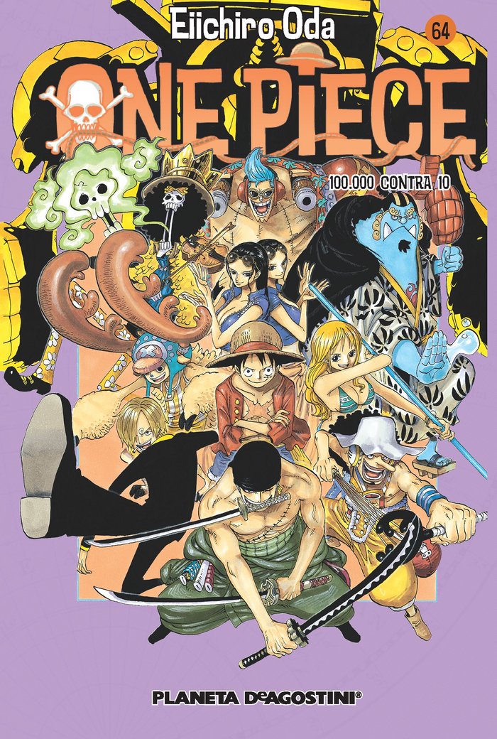 One Piece nº 64, de Oda, Eiichiro | portada del libro