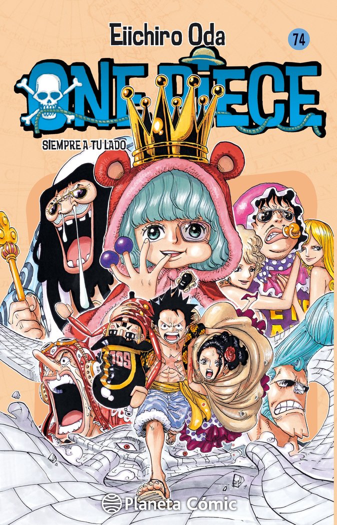 One Piece nº 74, de Oda, Eiichiro | portada del libro