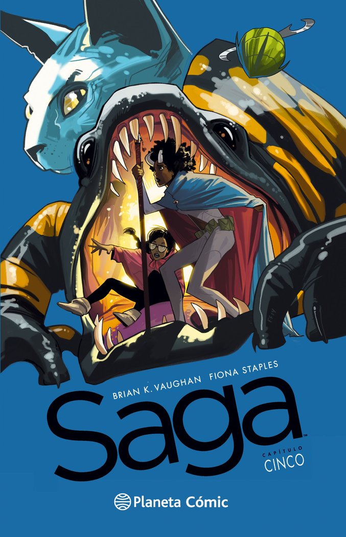 Saga nº 05, de Vaughan, Brian K. | portada del libro