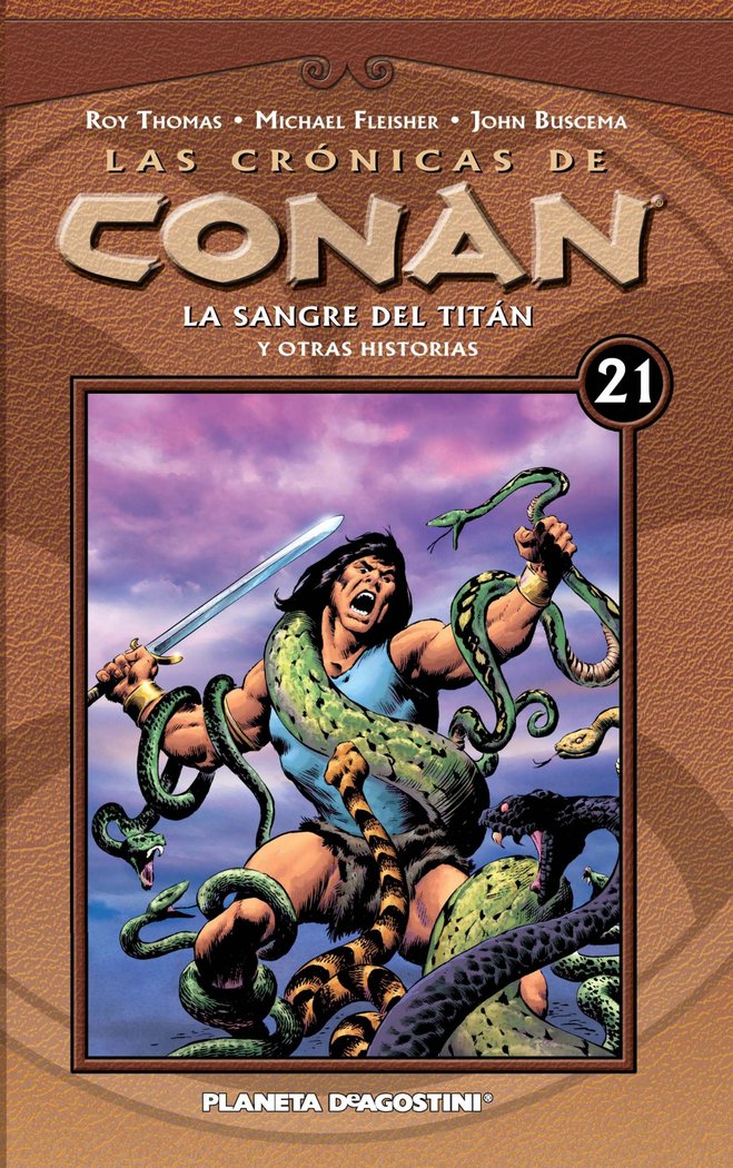 Las crónicas de Conan nº 21/34, de Fleisher | portada del libro