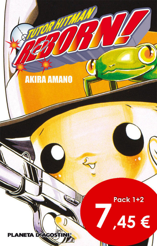 Tutor Hitman Reborn 1+2, de AMANO AKIRA | portada del libro