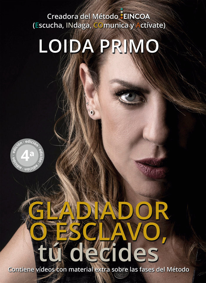 Gladiador o esclavo, tú decides (4.ª edición), de Primo, Loida | portada del libro