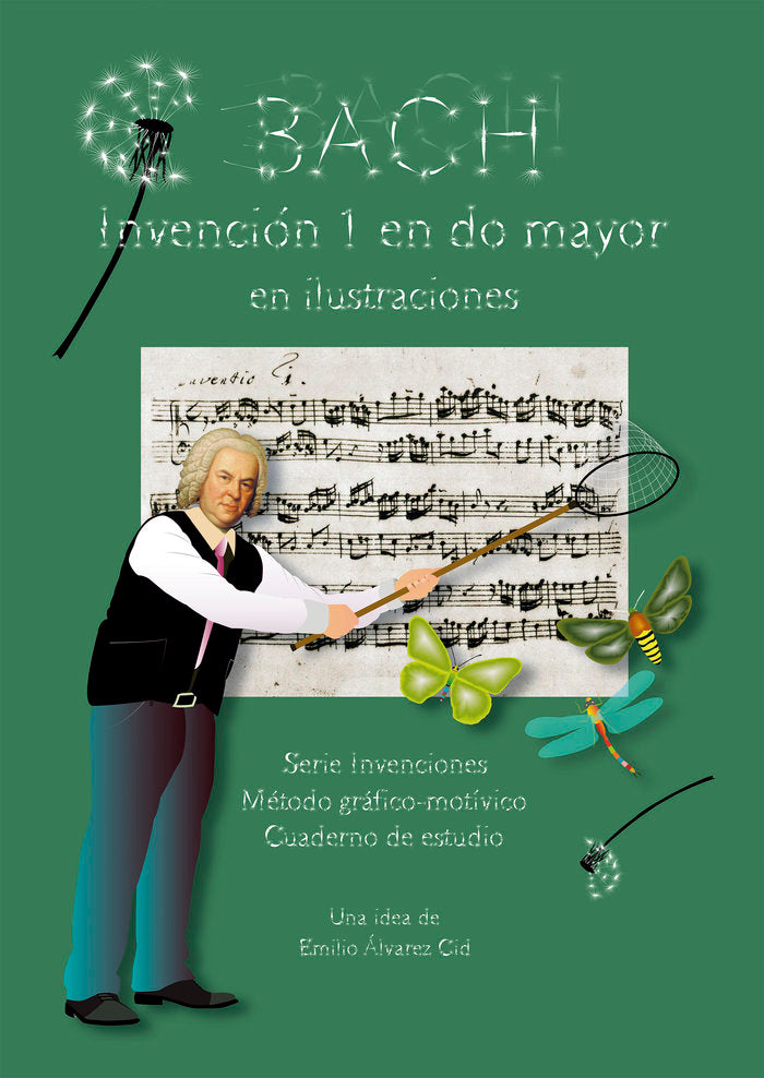 Bach - Invención 1 en do mayor en Ilustraciones, de Álvarez Cid, Emilio | portada del libro