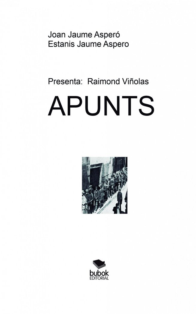 APUNTS, de Viñolas Jaume, Raimond | portada del libro