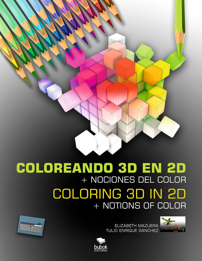Coloreando 3D en 2D Nociones del color, de Mazuera, Elizabeth | portada del libro