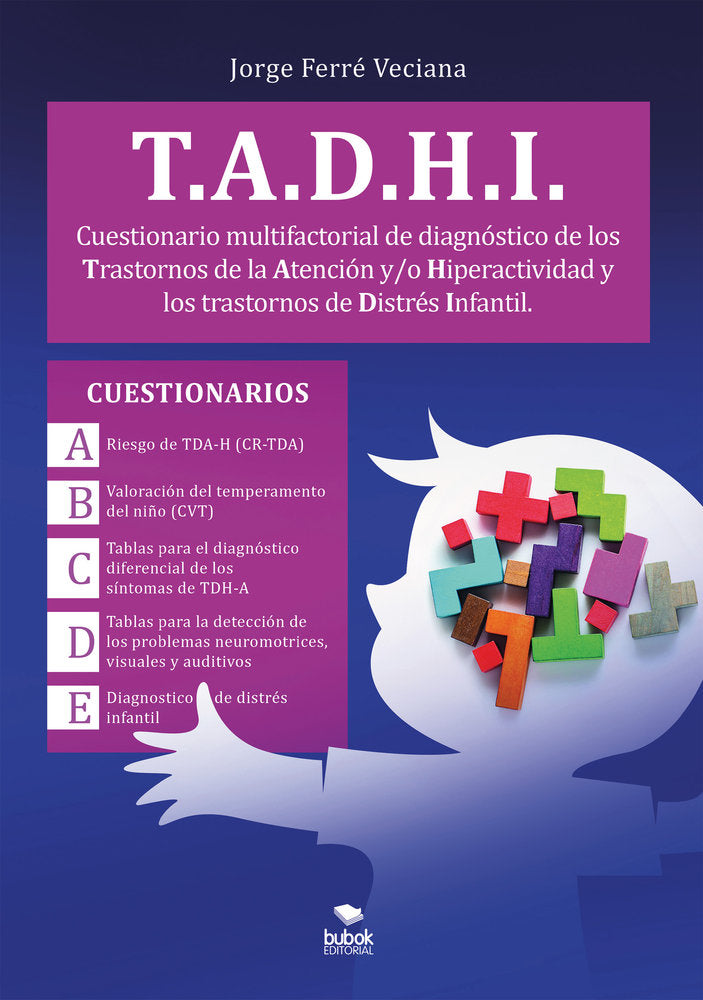 CUESTIONARIO MULTIFACTORIAL DE DIAGNÓSTICO T.A.H.D.I., de FERRÉ VECIANA, JORGE | portada del libro