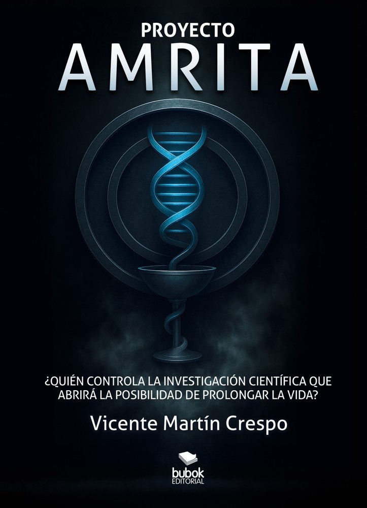 Proyecto Amrita, de Martín Crespo, Vicente | portada del libro