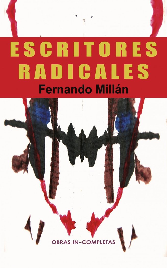 Escritores Radicales, de Fernando Millán | portada del libro