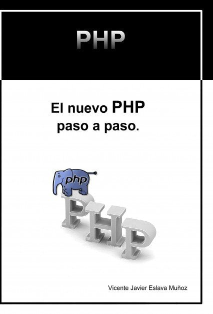 El nuevo PHP paso a paso., de Muñoz Javier Eslava, Vicente | portada del libro
