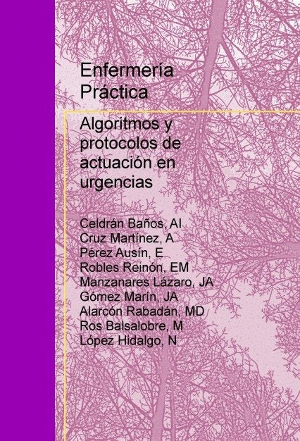 Enfermería Práctica: Algoritmos y protocolos de actuación en urgencias, de Hidalgo,López | portada del libro