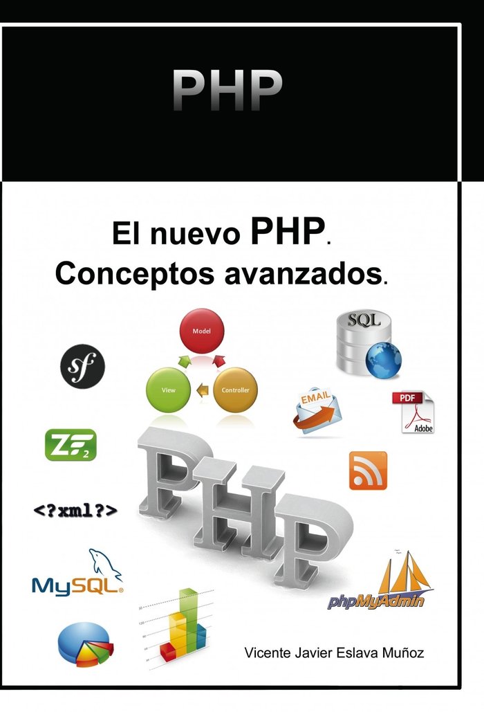 El nuevo PHP. Conceptos avanzados., de Eslava Muñoz, Vicente Javier | portada del libro