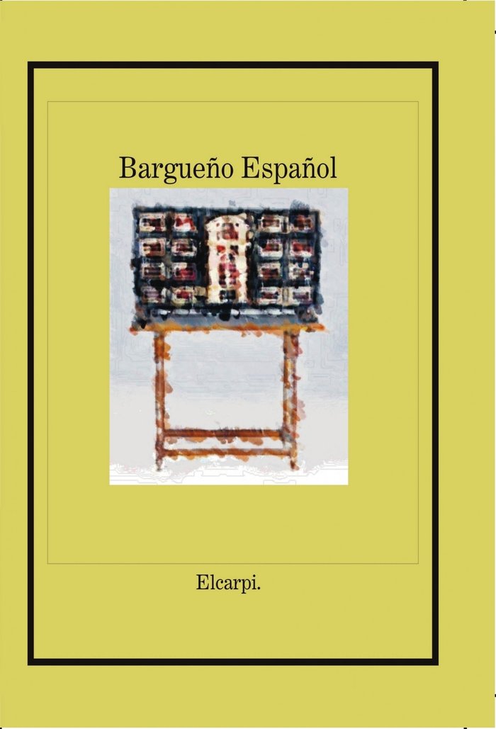 Bargueño español, de Elcarpi | portada del libro