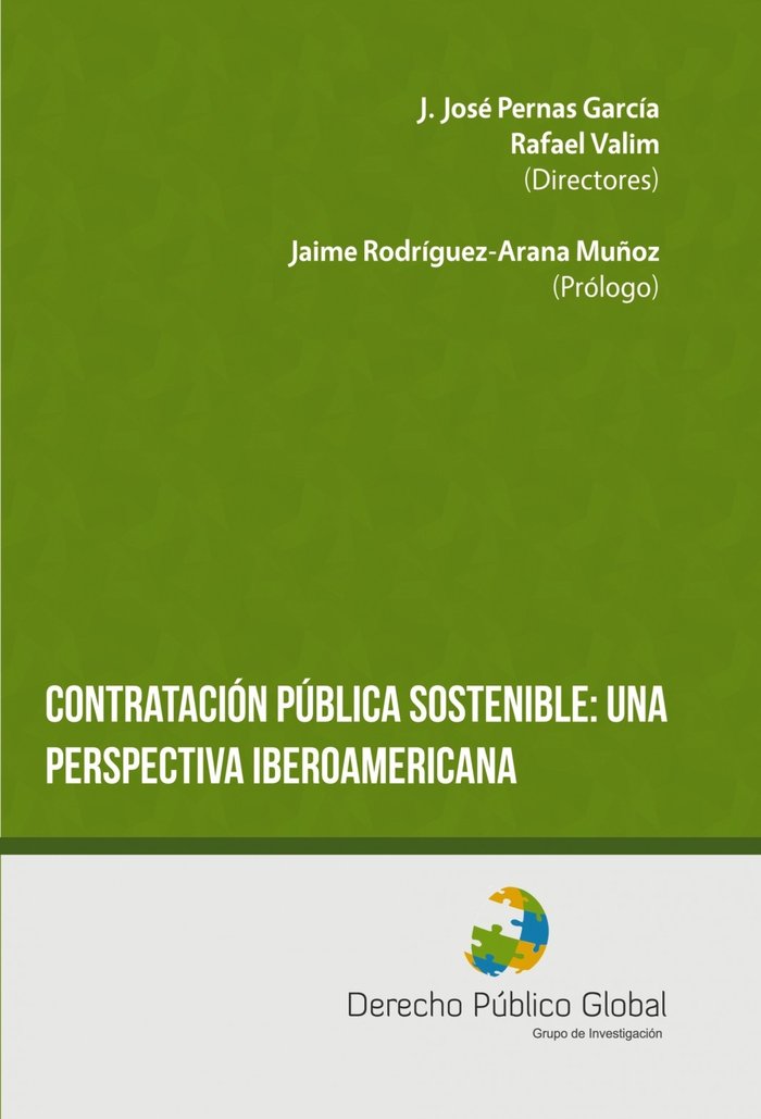 Contratación pública sostenible: una perspectiva iberoamericana, de Anónimo | portada del libro