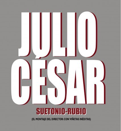 JULIO CÉSAR, de SUETONIO | portada del libro