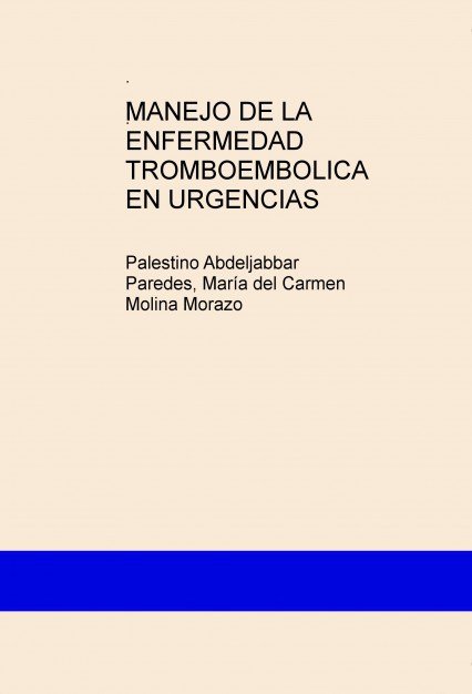 MANEJO DE LA ENFERMEDAD TROMBOEMBOLICA EN URGENCIAS, de Morazo Del Carmen Molina, María | portada del libro